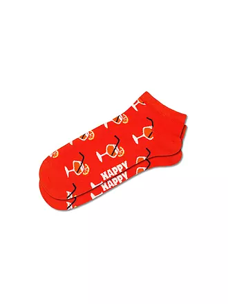 HAPPY SOCKS | Damen Sneaker Socken ORANGE SPRITZ 36-40 dark orange | 
